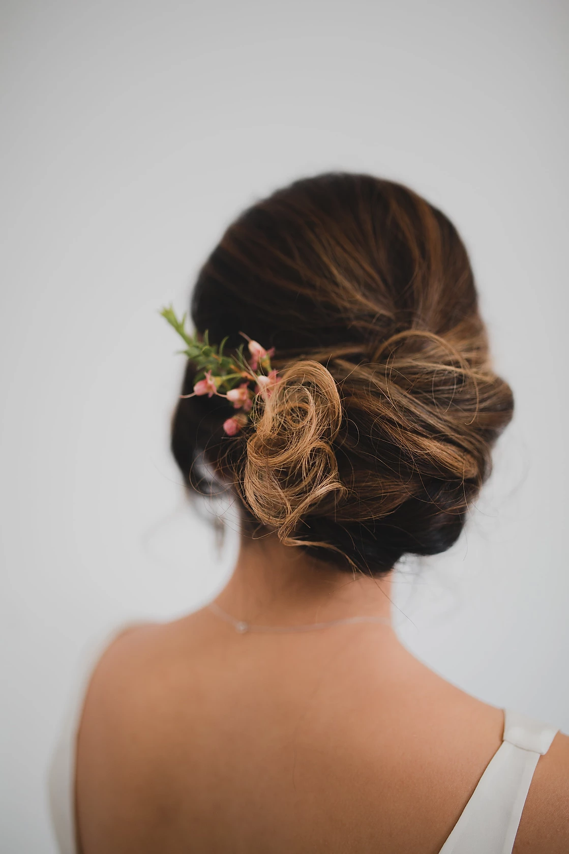 wedding hair and makeup artist liverpool bride at Leaf bold street