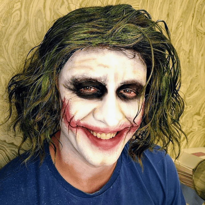 Halloween makeup Liverpool Joker makeup 